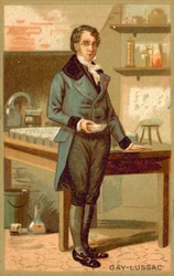 Joseph Louis Gay-Lussac, französischer Chemiker und Physiker